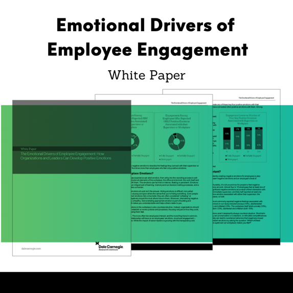 DaleCarnegie_SD's tweet photo. Emotions and engagement are deeply-interconnected.

Understanding these emotional investments is an important step for managers and leaders to take action.

You can start by reading Dale Carnegie’s Emotional Drivers of Employee Engagement White Paper: https://t.co/Ad7ux5yIQV https://t.co/a9DwrmaDR6