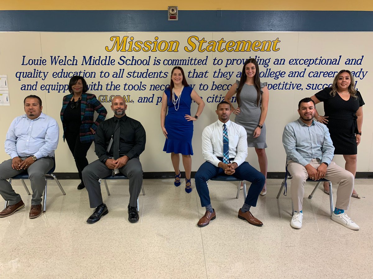 Admin team <a href="/Welch_WolfPack/">Welch MS - HISD</a> . Math Specialist <a href="/FerminPlancarte/">fermin plancarte</a>, 8th Grade AP @RJUptown, 6th Grade AP @theowtcoach, Technology Specialist <a href="/willieesco84/">william escobar</a>, 7th Grade AP <a href="/CarrDemetris/">Demetris Carr, MBA</a>, Principal @rosaelvahernan,  Dean of Instruction @ShelbySmithHISD and Magnet Coordinator <a href="/JasoJay3/">Jay Jaso</a>