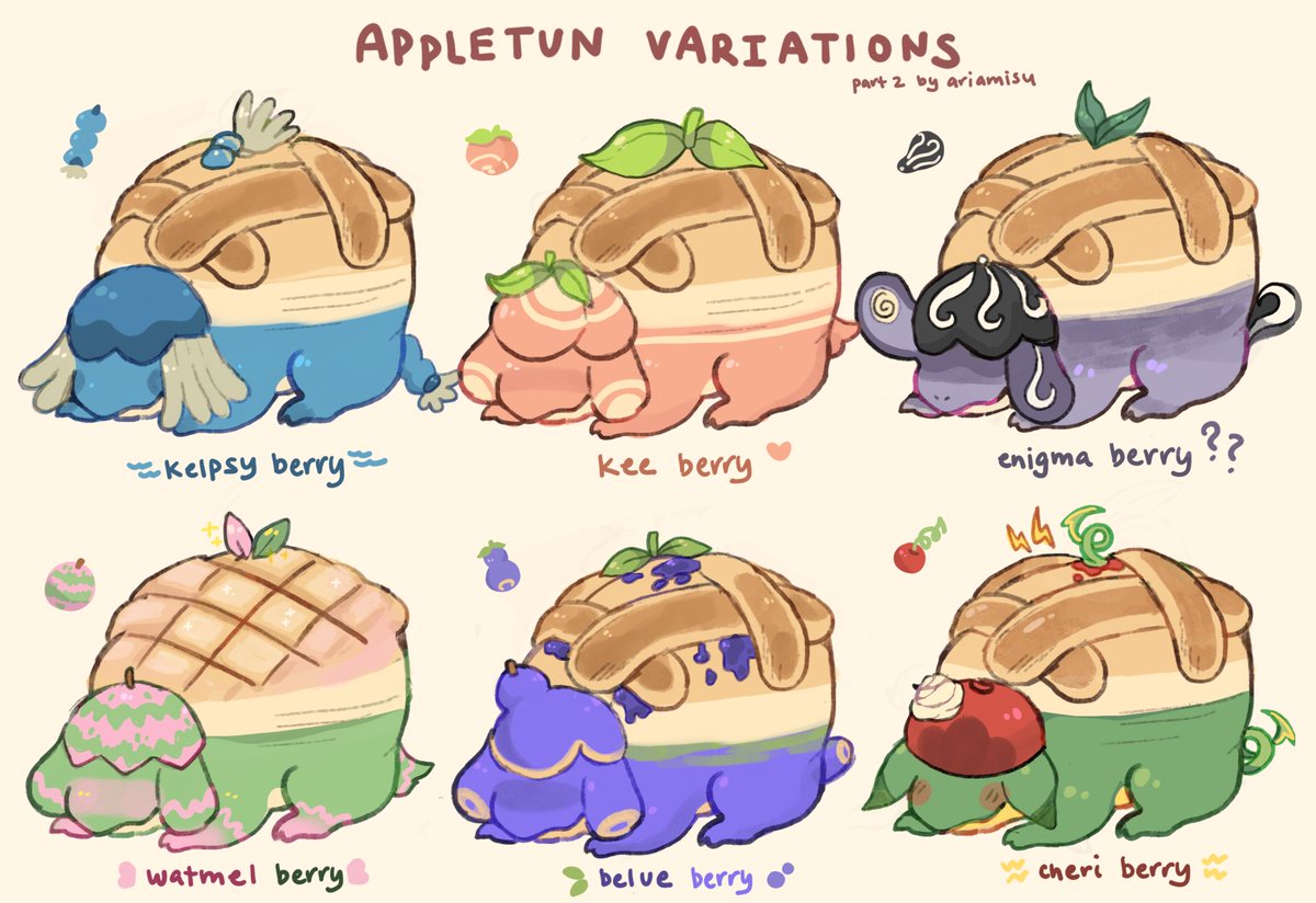 appletun bakery part 2 🍎#pokemon