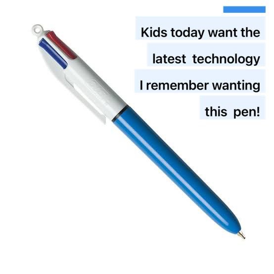 This was considered high tech during my era 😂