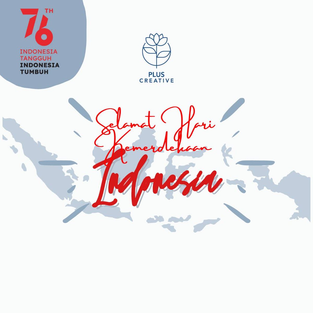 pluscreative_en's tweet photo. Happy independence day, Indonesian 

#Pluscreative #Jpop #Kpop #Indonesian #HUTRI76 https://t.co/eo493E8fmx