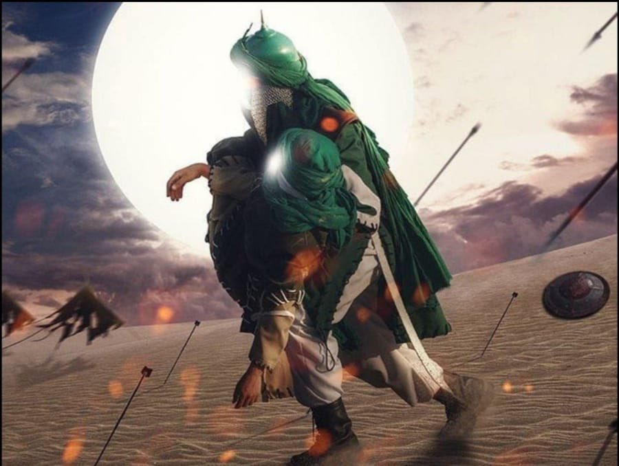 أنَا عَليّ بنُ الحُسَيّن بنِ عَليّ،
نَحنُ و بَيتُ اللّه أولَى بالنَبيّ
واللّه لا يَحكمُ فينا ابنُ الدَعيّ،
أطعَنُكُم بالرُمحِ حتى يَنّثَني
أضْرِبُ بالسَيّفِ أحَامي عَن أبي،
ضَربَ غُلامٍ هاشِميٍّ عَلَويّ.. 🤍
#عليّ_الأكبر
