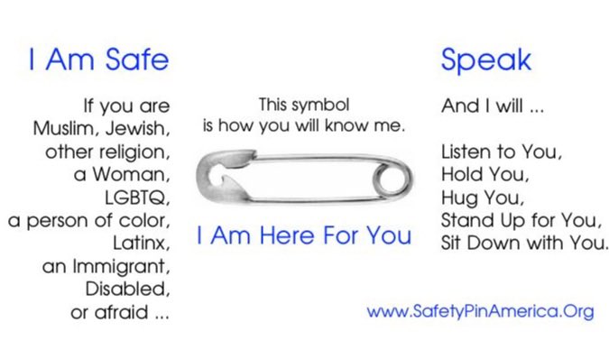 I am a safe place. 🧷 

#5wordspoet

#BLM 
#LGBTQ 
#mentalhealth 
#noviolence 
#PeaceForAfghanistan 
#PeaceAndLove 
#onelove 
#HumanRights 
#ILoveYou 
#SuicidePrevention 
#SuicideAwareness 
#anytimeanyplace 
#igotyou