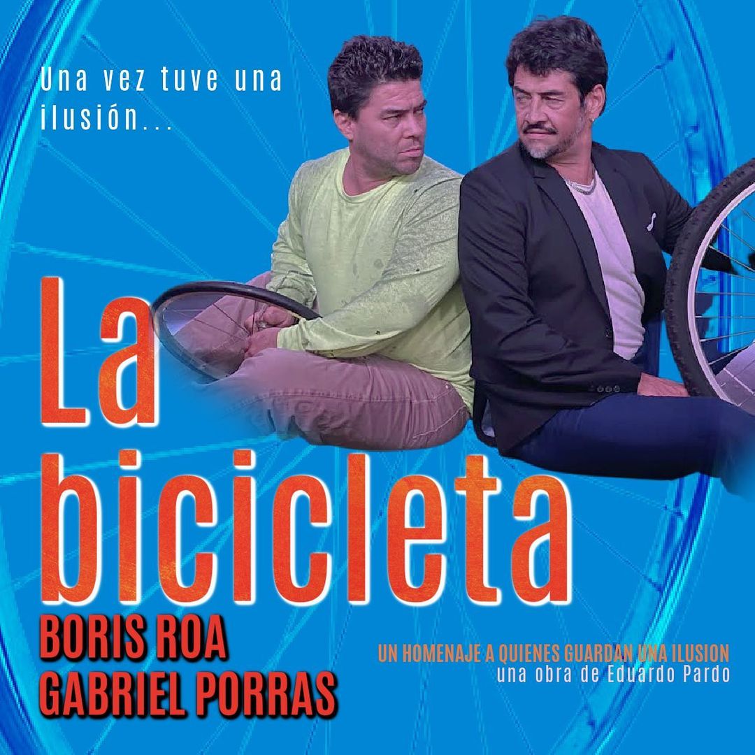 Estreno viernes 20 de Agosto de "La Bicicleta" de <a href="/jepardo2014/">Jose Eduardo Pardo</a> con <a href="/borisaroa/">Boris A Roa </a> y <a href="/Gabriel_Porras/">Gabriel Porras</a> V y S 9PM  <a href="/PaseoRegency/">Paseo de las Artes Regency</a> 
1000 NW 42nd ave, Miami, FL 33126 Tikets: myticketon.com
#Teatro #Miami #LaBicicleta #PaseoRegency
#GabrielPorras #BorisRoa #JoséEduardoPardo