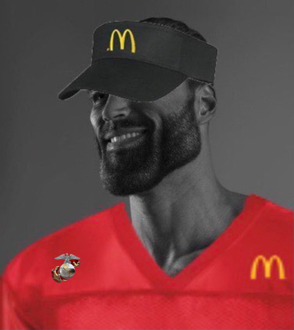 CyberPunkCortes's tweet image. “Fire Control, I need an air strike on the following coordinates.”
“But, McDonalds Marine, those are your coordinates.”
“You heard me, Broken Arrow. Give it all you got.”