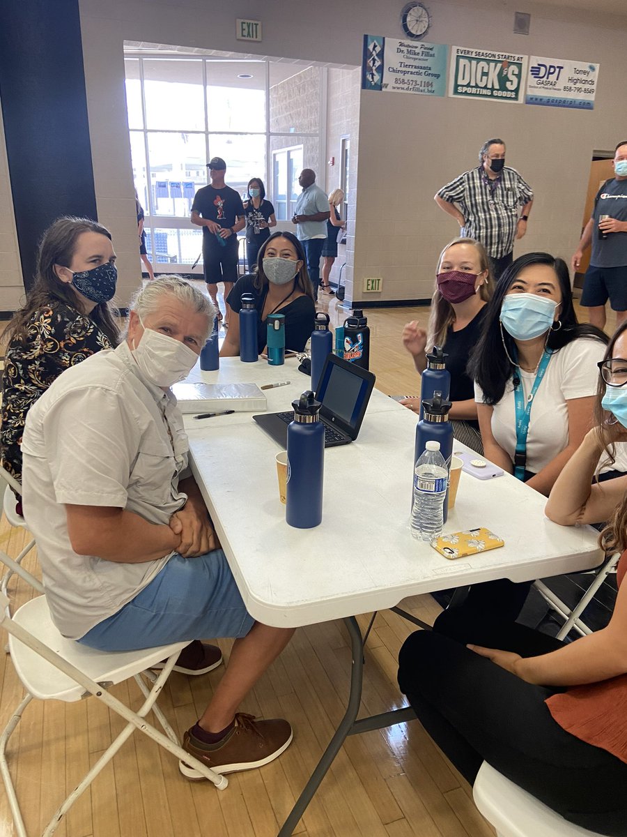 PrincipalZig's tweet photo. Westview is an awesome place to be! Our caring adults are excited to welcome our students back to campus on Wednesday. #WolverineWay @powayunified https://t.co/ZeQuZceE54