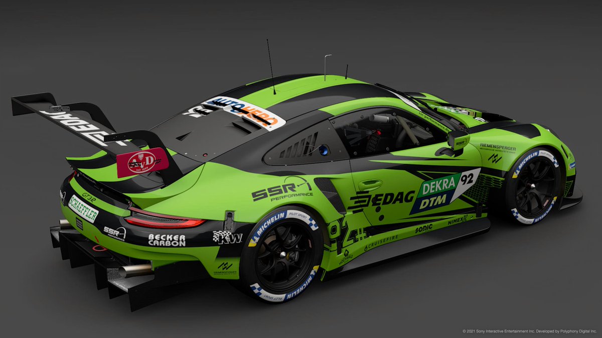 ポルシェ・911RSRでリバリーを制作しました！ 今回は今週末のDTM第4戦