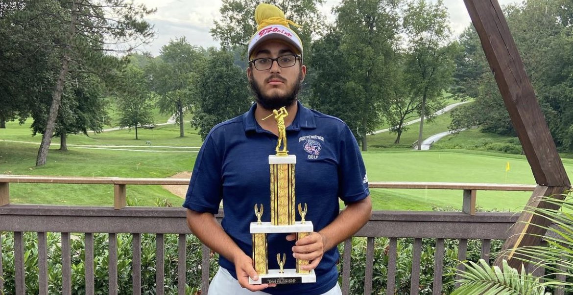 Indy__Golf's tweet photo. Tigers win the George Pavlis Memorial Golf tournament shooting 4 over 288! Julie Shin: 70, Mehrbaan Singh: 71 (the low score for the males for the tournament.) Neil Kulkarni: 73, Aryan Vuradi: 74, and Sujaan Singh: 82. Great job today Tigers! https://t.co/Up0QyL4fOw