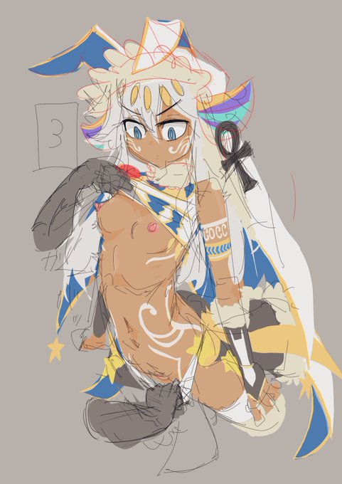 夏季休暇最終日なのでソティスちゃんが3ターンえろいことされる絵描く 