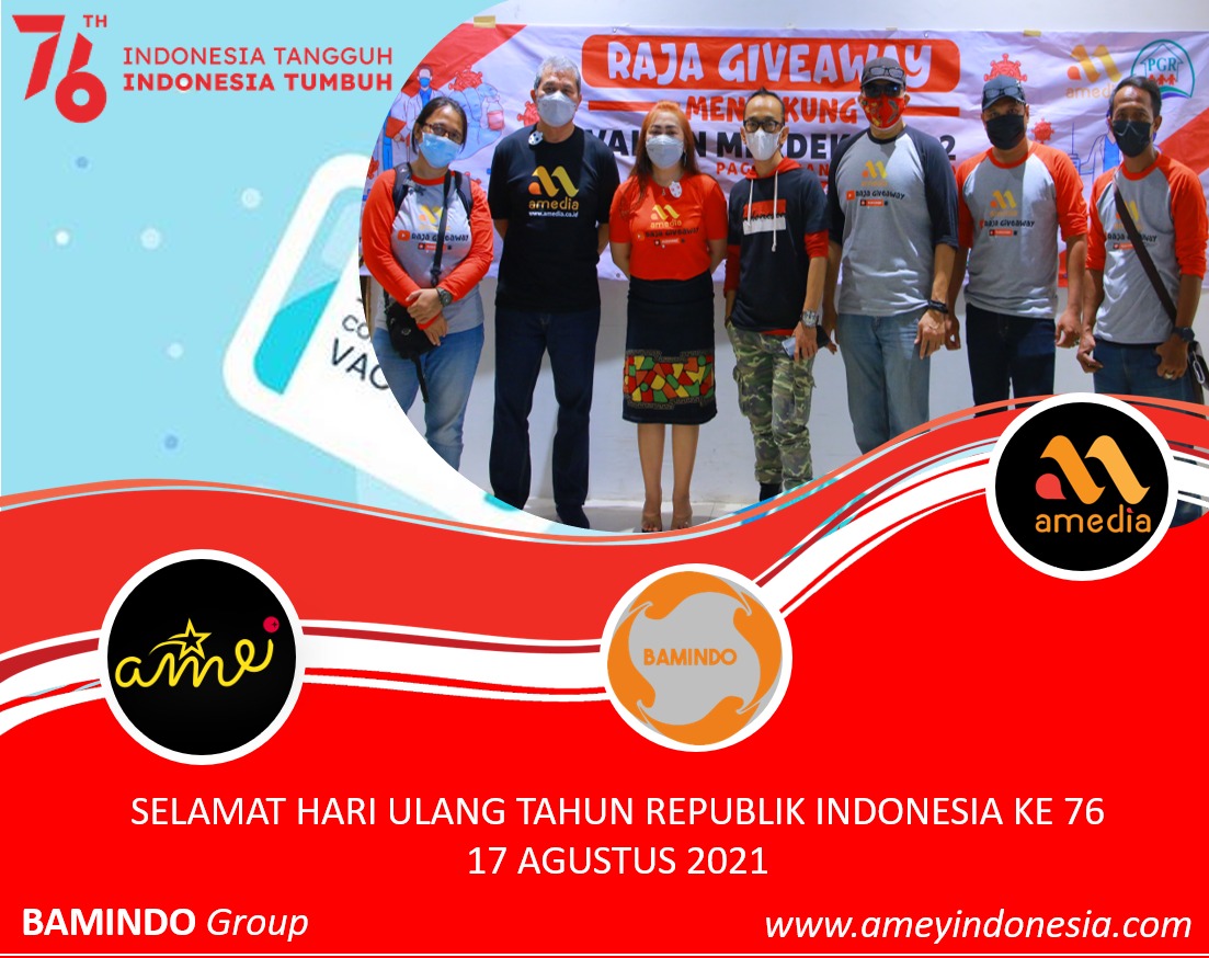 ameyindonesia's tweet photo. Selamat HUT RI 76

Kemerdekaan ini yang membuktikan kita sebagai bangsa tangguh dan terus tumbuh dalam pembangunan, Jangan Mundur!!!

#HUTRI76 #harimerdeka #DIRGAHAYU76VIRTUAL https://t.co/NnyL3vxTIs