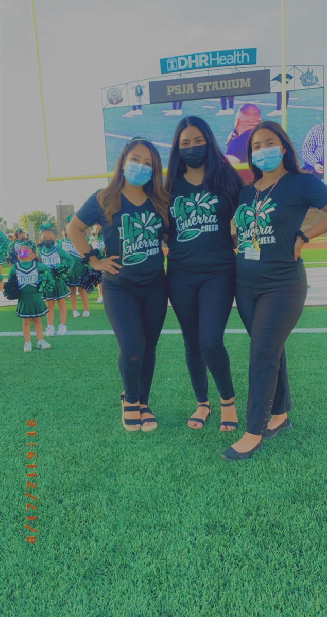 MrsCHernandez1's tweet photo. Our @PSJAGuerraElem cheerleading team had their first performance today!  Thank you to @PSJAMemorial for having us!📣🦅 #GoEagles #GoWolverines @PSJAISD https://t.co/8uDiiuNi3U
