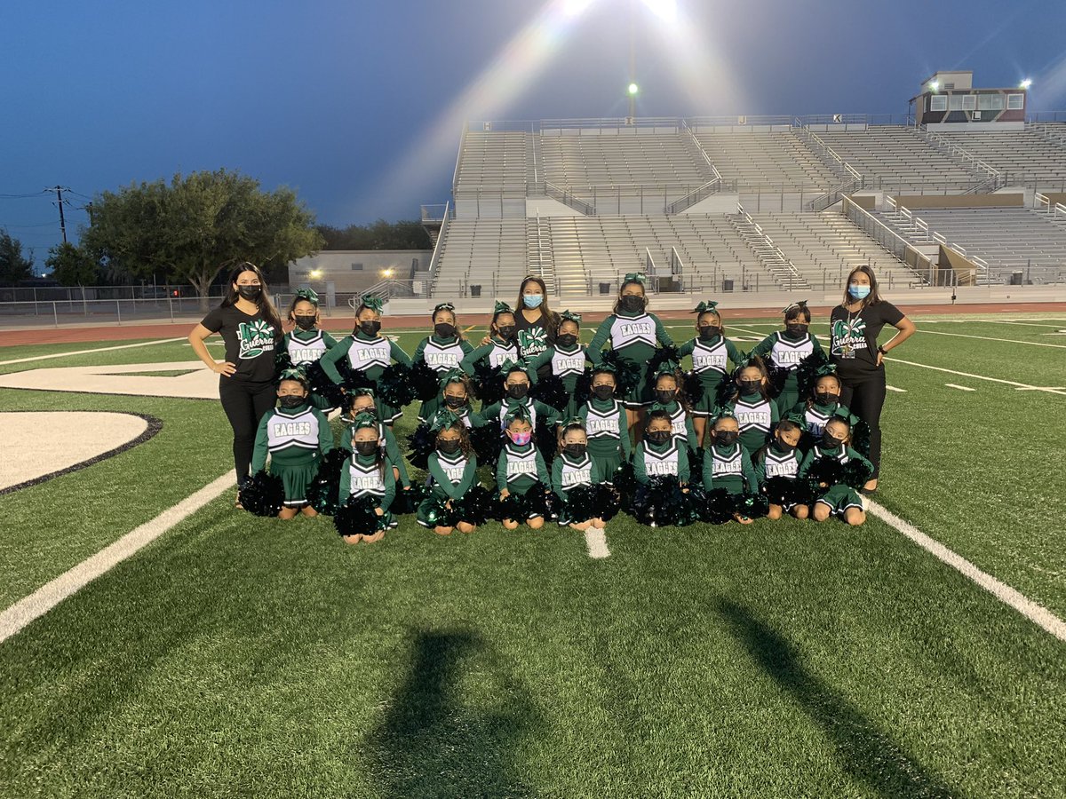 MrsCHernandez1's tweet photo. Our @PSJAGuerraElem cheerleading team had their first performance today!  Thank you to @PSJAMemorial for having us!📣🦅 #GoEagles #GoWolverines @PSJAISD https://t.co/8uDiiuNi3U