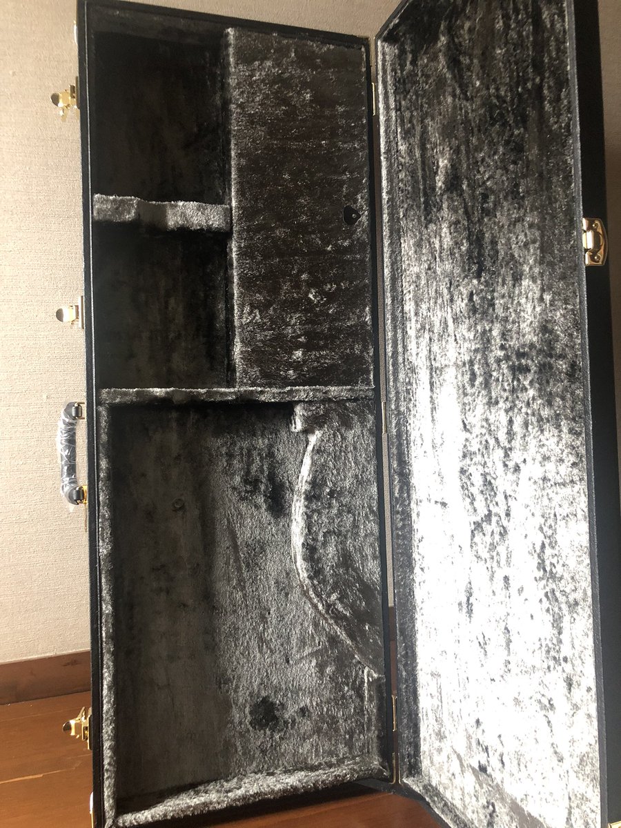 YuG_MIII's tweet photo. HR専用ハードケース
工房Sonido製のケースです
収納部は広く、現在開発中のHR専用スタンドを収納するスペースとのことです
#sonido #hrcustom #ハードケース https://t.co/ZiplcnuzFE