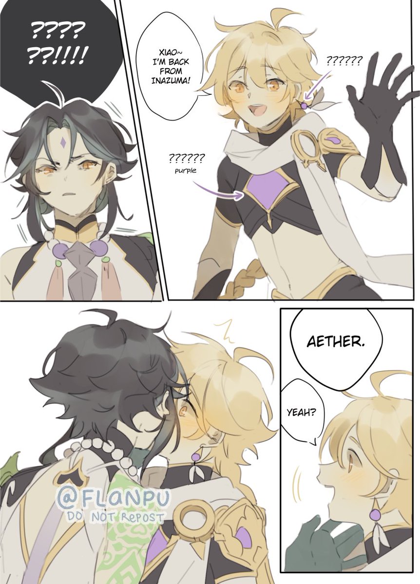 What if boyfriend's chu could change aether's element too😳 