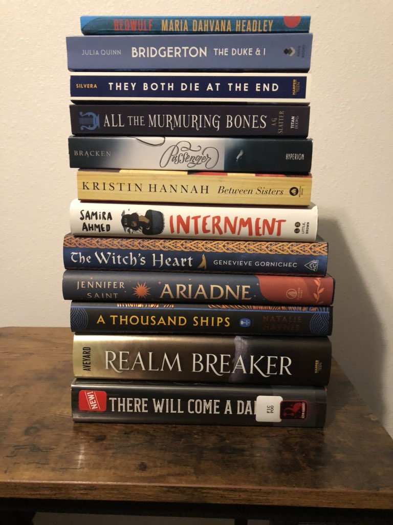 The books I planned to read over the summer. Summer is officially over, but 3/12 is pretty decent, right? 😅