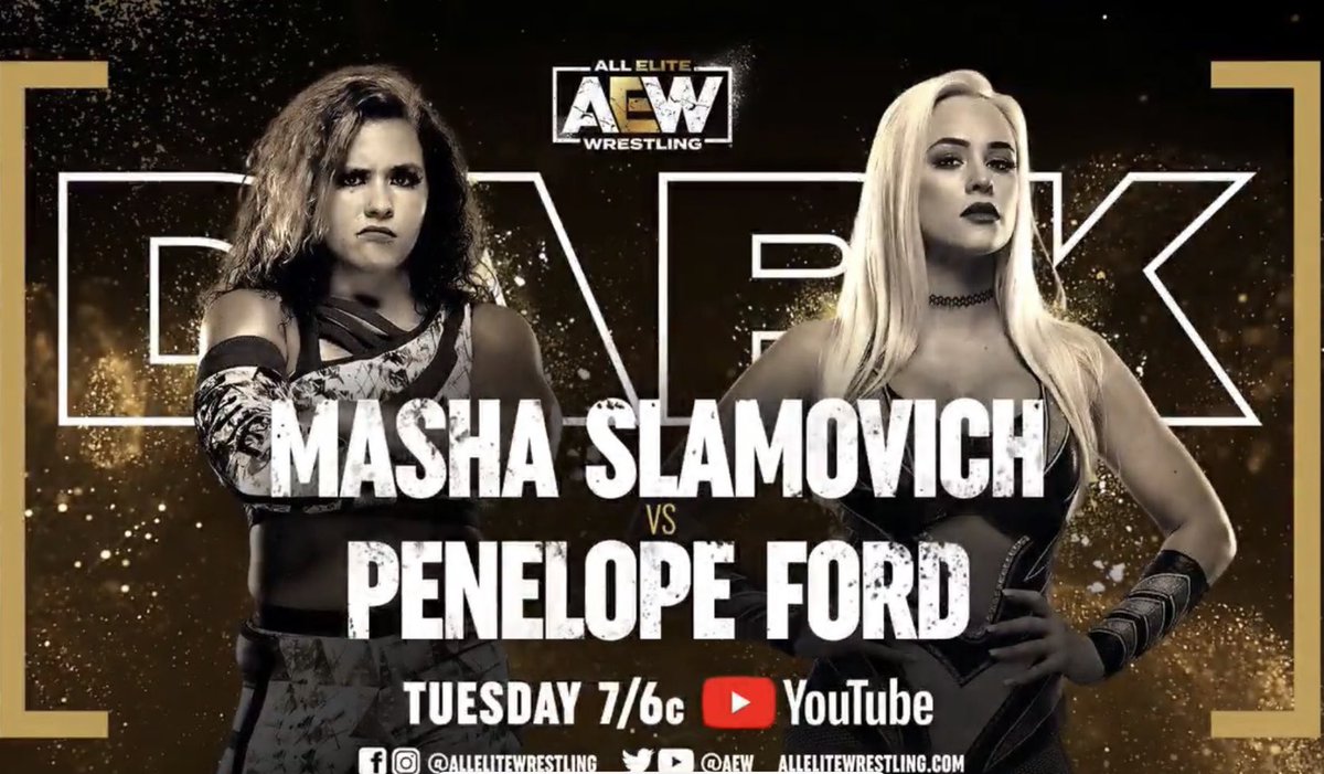 PWFrontRow's tweet photo. .@mashaslamovich v @thePenelopeFord?? Yes please!!
#MPWFam
#AEWDark https://t.co/08fNhZVexR