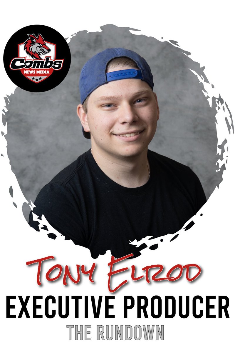 CombsRundown's tweet photo. Meet the 2022 Executive Producer of The Rundown. Tony brings two years of@production experience and a wealth of tech knowledge to the program. Congratulations! 
@CTECombs @CombsHighSchool @JOCombsUSD @CombsCourier https://t.co/3VhTHKGzu5