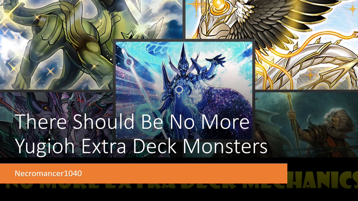 Necromancer1040 Konami Should Stop Making Yugioh Extra Deck Mechanics T Co Cctolsj8rc Via Youtube Yugioh Tcg Yugiohtcg Konami Necromancer1040 Youtube T Co Edbkhtuqou