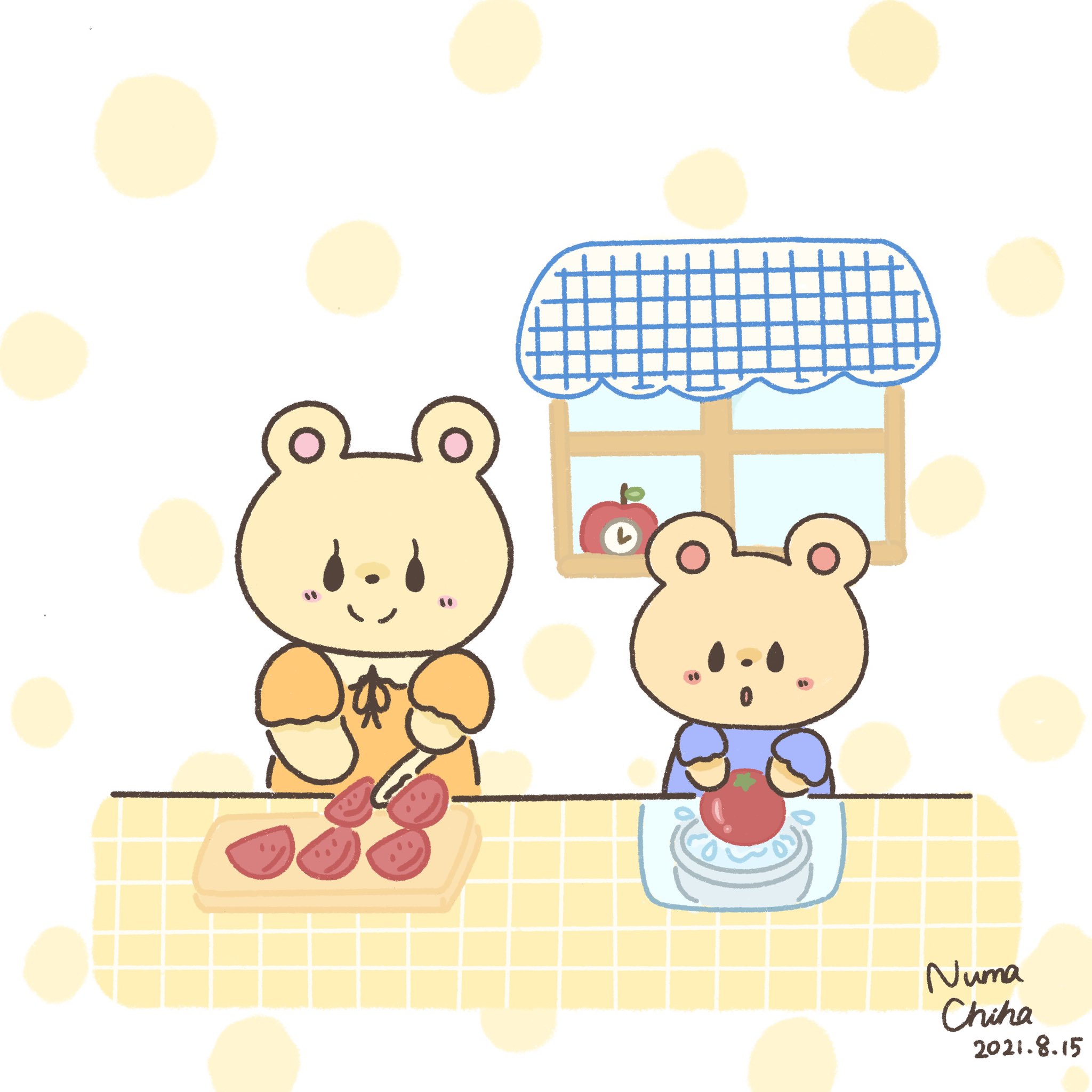 ぬまさわちはる イラストレーター Chiharu Illust Twitter