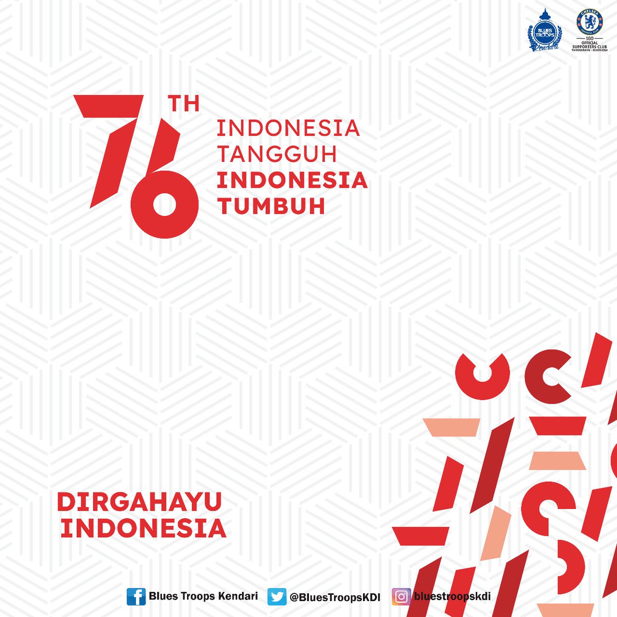 DIRGAHAYU RI KE 76... lekas pulih semua dan kembali normal 🤲🏻