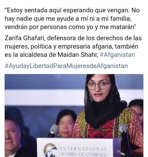 maryeli_10's tweet photo. #SOSAfganistan #kabul #viral #up #twitter #sororidad #world #usa rudia #china #prayforafganistan #sharaakarim #maidanshahr #alcaldesa #cine #women #prensa #uk #Ecuador https://t.co/veGEFOTJ7O