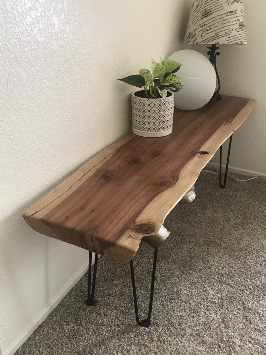 LaceyMakerSpace's tweet photo. It's not too late to sign up for our live-edge wood end table class this Saturday! Look at some of the great selection of wood pieces you can choose from for your very own custom end table, thanks to Jolly Roger Furniture! Click here for more class info: https://t.co/N9m2almRnM https://t.co/ZnCn4FCPpQ