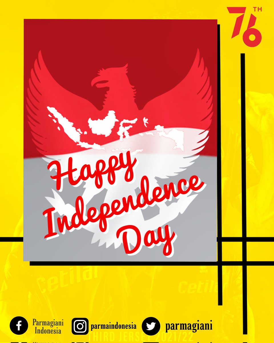 PARMAgiani's tweet photo. Dirgahayu Kemerdekaan RI Ke 76,
INDONESIA TANGGUH
INDONESIA TUMBUH
M  e  r  d  e  k  a.........!!!

#HUTRI76 #dirgahayuIndonesia  #IndonesiaIndependenceday https://t.co/6cCDXswk0N