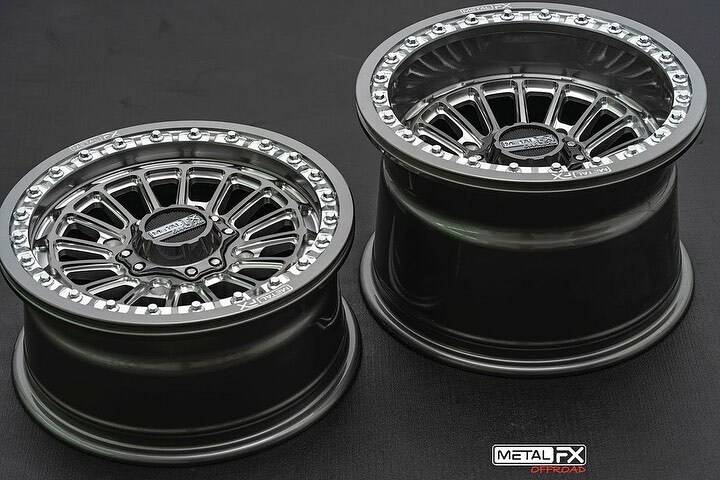 UTVGuide's tweet photo. Bringing the heat! The new @metalfxoffroad cast Delta wheel is projected to be here before the Sand Sports Super Show! Metal FX Dealers are taking pre-orders now! 
#metalfxdelta #customcastwheels #metalfxoffroad #gunmetalgrey #matteblack #contrastcut https://t.co/ERuQ45evwW https://t.co/1MWcBw9t6P