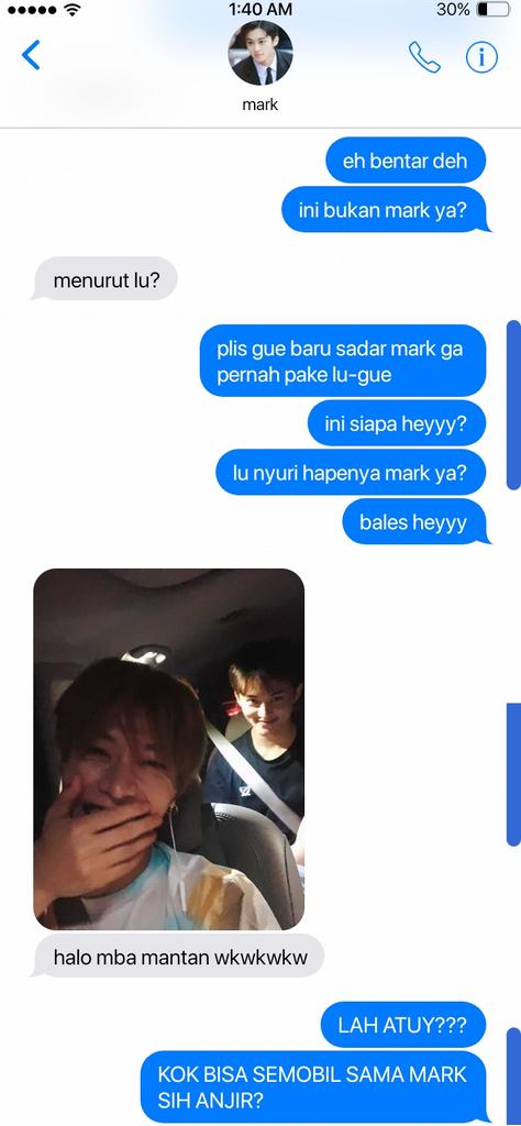 captainmarkIee's tweet photo. when your ex and boyfie terlihat sangat akrab

—m.ark lee feat y.uta two tweets au https://t.co/mbQJDgCQg4