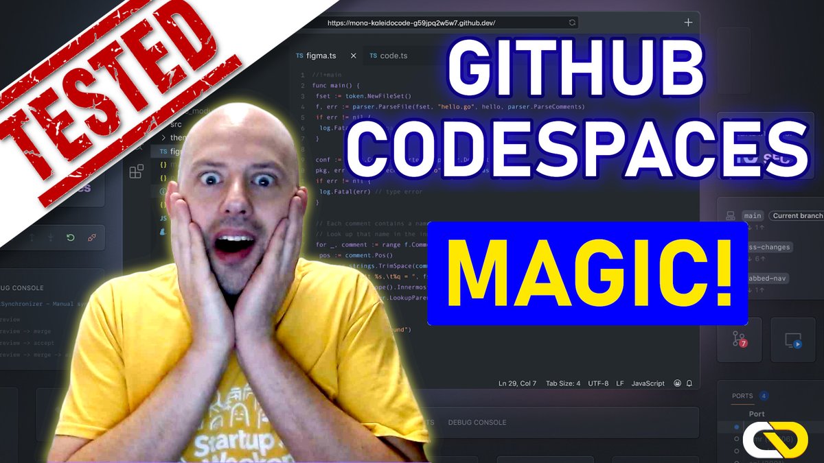 DavideBenvegnu's tweet image. GitHub Codespaces is now finally Generally Available (GA). 

In this review we will explore what is GitHub Codespaces, how it works, how much it costs, and what the differences is with Codespaces beta.

youtu.be/Car0QZ_YbxQ

#github #codespaces #githubcodespaces #devops #cloud