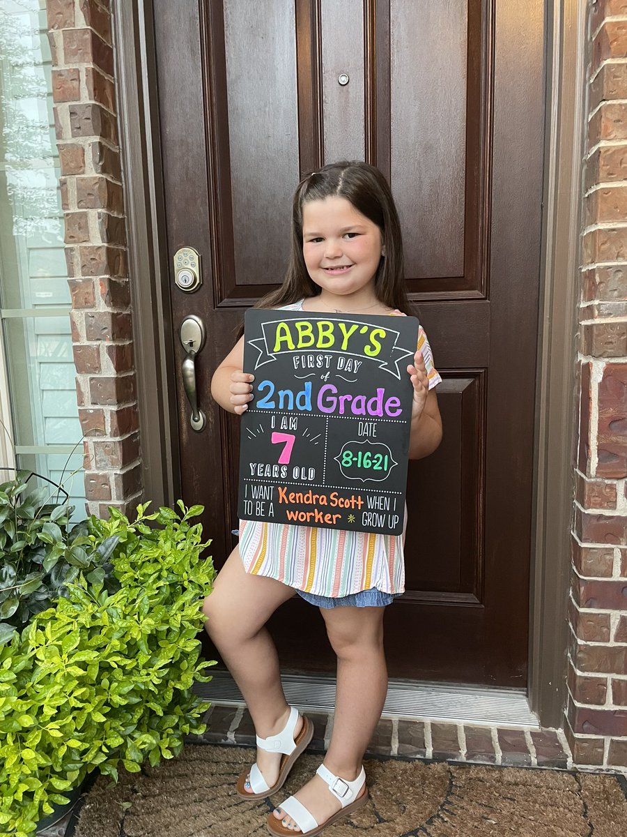 First day of 2nd grade at <a href="/CESSouthlake/">Carroll ES</a>! #DragonsFirstDay21