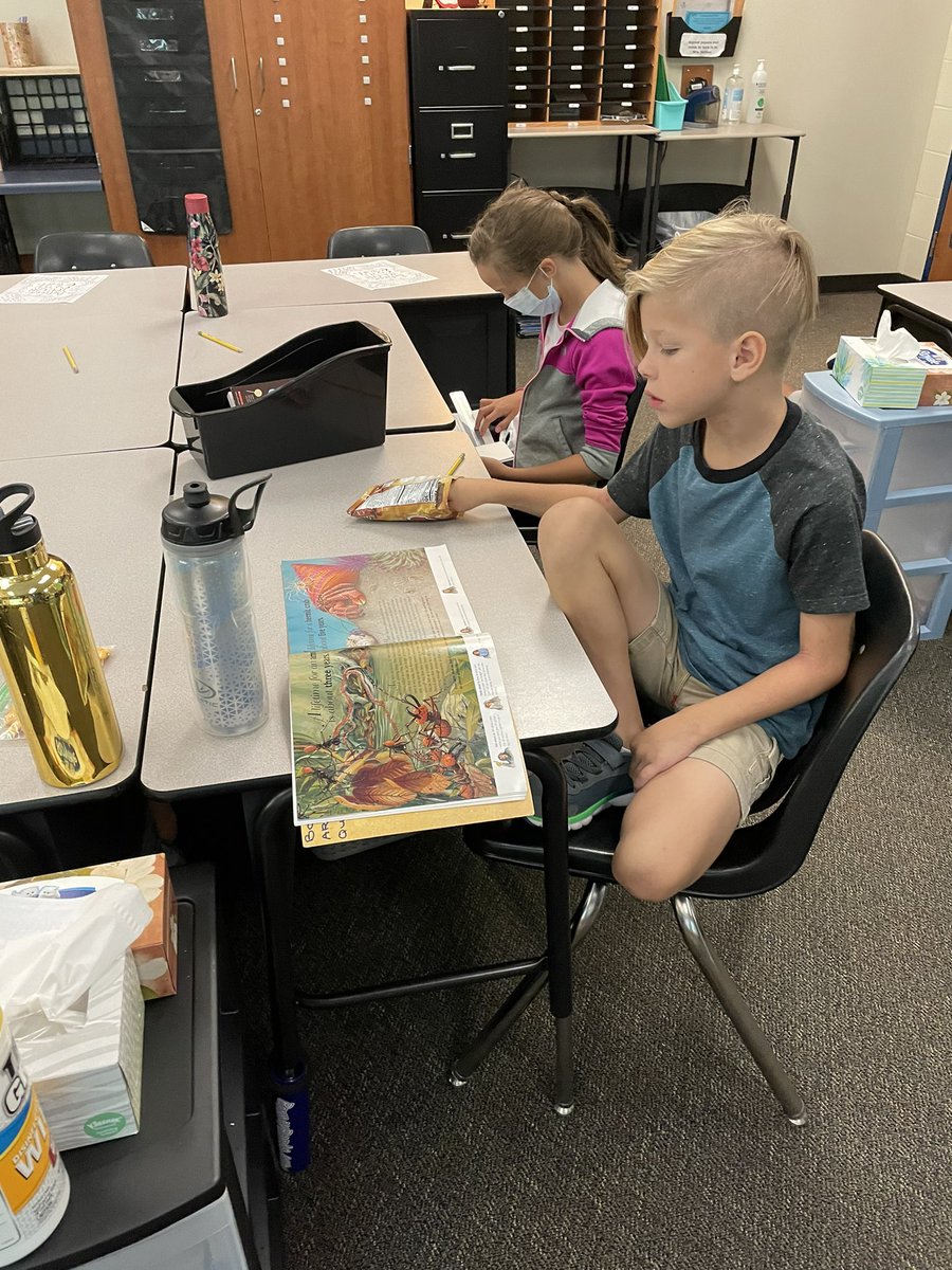 mrs_rsutton's tweet photo. Today we worked on choosing our perfect reading spots for when we independent read during workshop!  Students learned today, and each and every day, they will go off to their reading spots and get right to work! https://t.co/kA4idovX5d