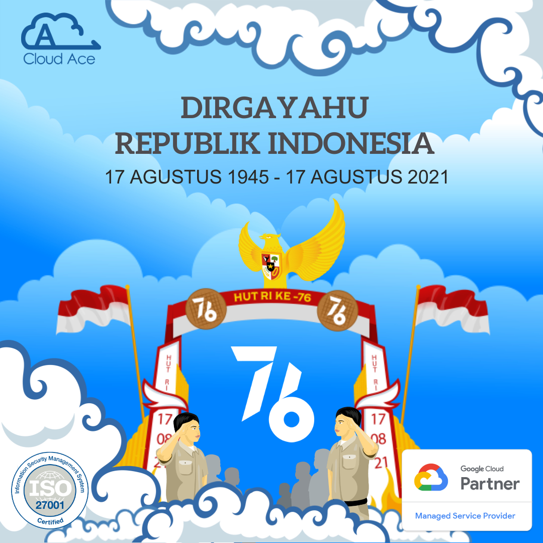 CloudAceId's tweet photo. Selain terbebas dari penjajahan, kemerdekaan bangsa Indonesia adalah perayaan dari perbedaan yang disatukan. Selamat Hari Ulang Tahun ke-76 Republik Indonesia. Jayalah Indonesiaku. 🇮🇩

#HUT76RI #indonesia #IndependenceDay2021 https://t.co/eSCYjTTDLn