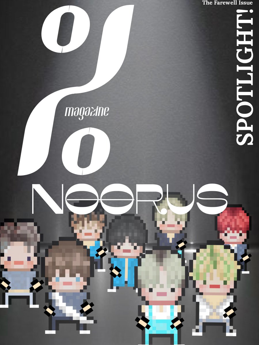 PERCENTMAG_MI's tweet photo. PERCENT MAGAZINE
SPOTLIGHT! The Farewell Issue with NOORUS! | Front Cover https://t.co/VonlndTZ1E
