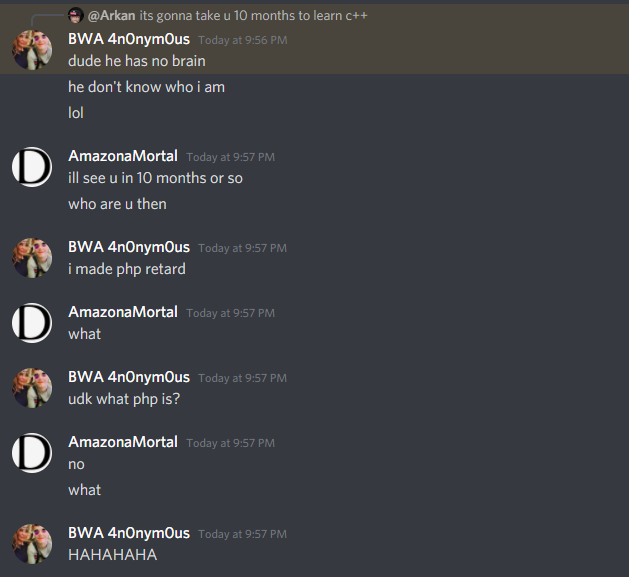 Comrade_Arkan's tweet photo. be careful of this scary c++ hacker https://t.co/DbJGH7Us70