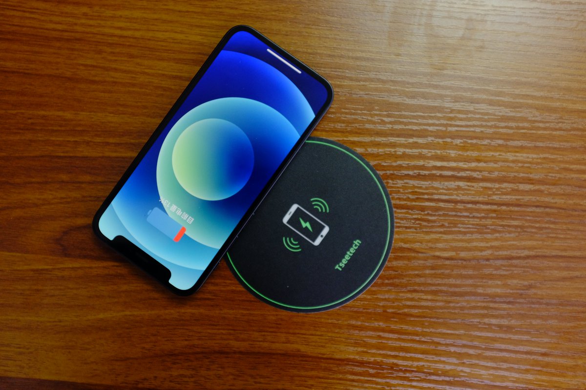 The long distance wireless charger which perfectly support iPhone 12 series, power through furniture maximum 50mm thickness. Check out for more: tseetech.com/through-surfac…