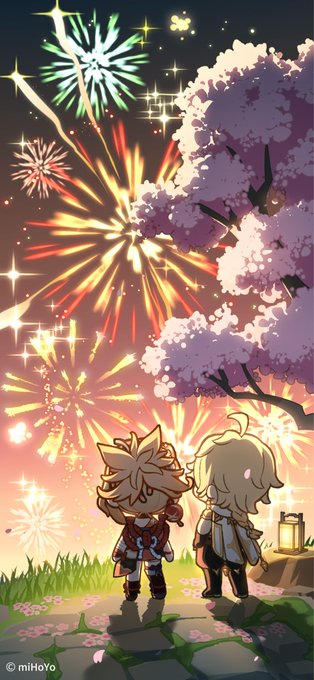 原神 イベント 夏祭りの記念写真 の壁紙を無料配布 宵宮と過ごした夏の思い出をもう一度 インサイド