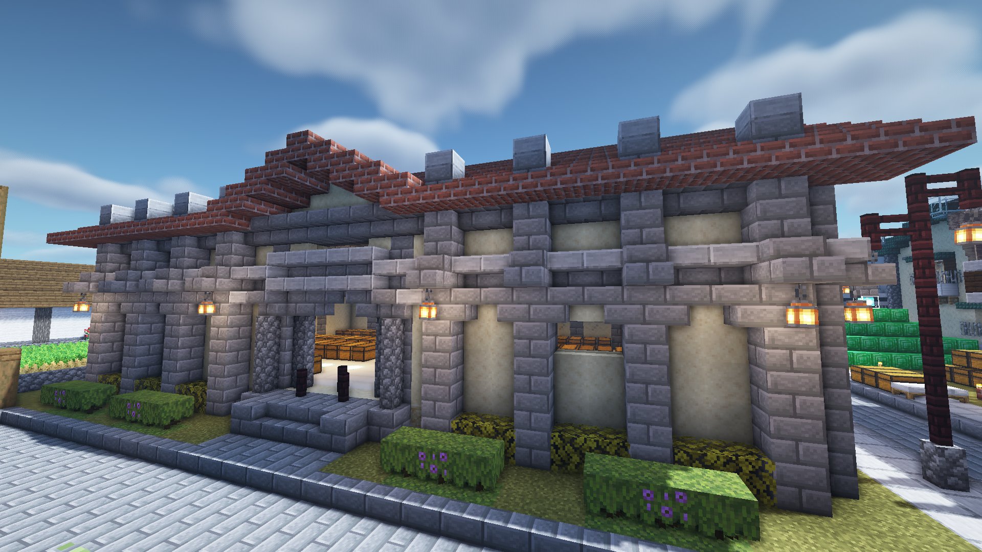 Twitter 上的 宝条みちる Minecraft Rt 3aashira 26 倉庫をつくりました マイクラ マイクラ建築 マイクラサバイバル T Co Ueeewnqiwx Twitter