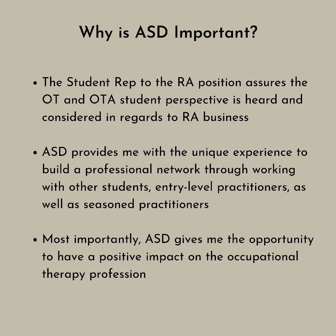Today we are introducing our next ‘21-‘22 Steering Committee member, Drew Hill! Swipe ➡️ to learn more about Drew’s role and why ASD is important to him! Continue to be on the lookout each Monday and Friday to meet the rest of the Steering Committee.