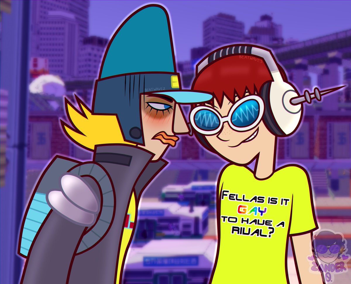 ZER08EAT's tweet photo. Beat got a new shirt asking the important questions here.
#jetsetradio #jetsetradiofuture #jsrfcorn #jsrfbeat #artistsontwitter https://t.co/tc59WJALf1
