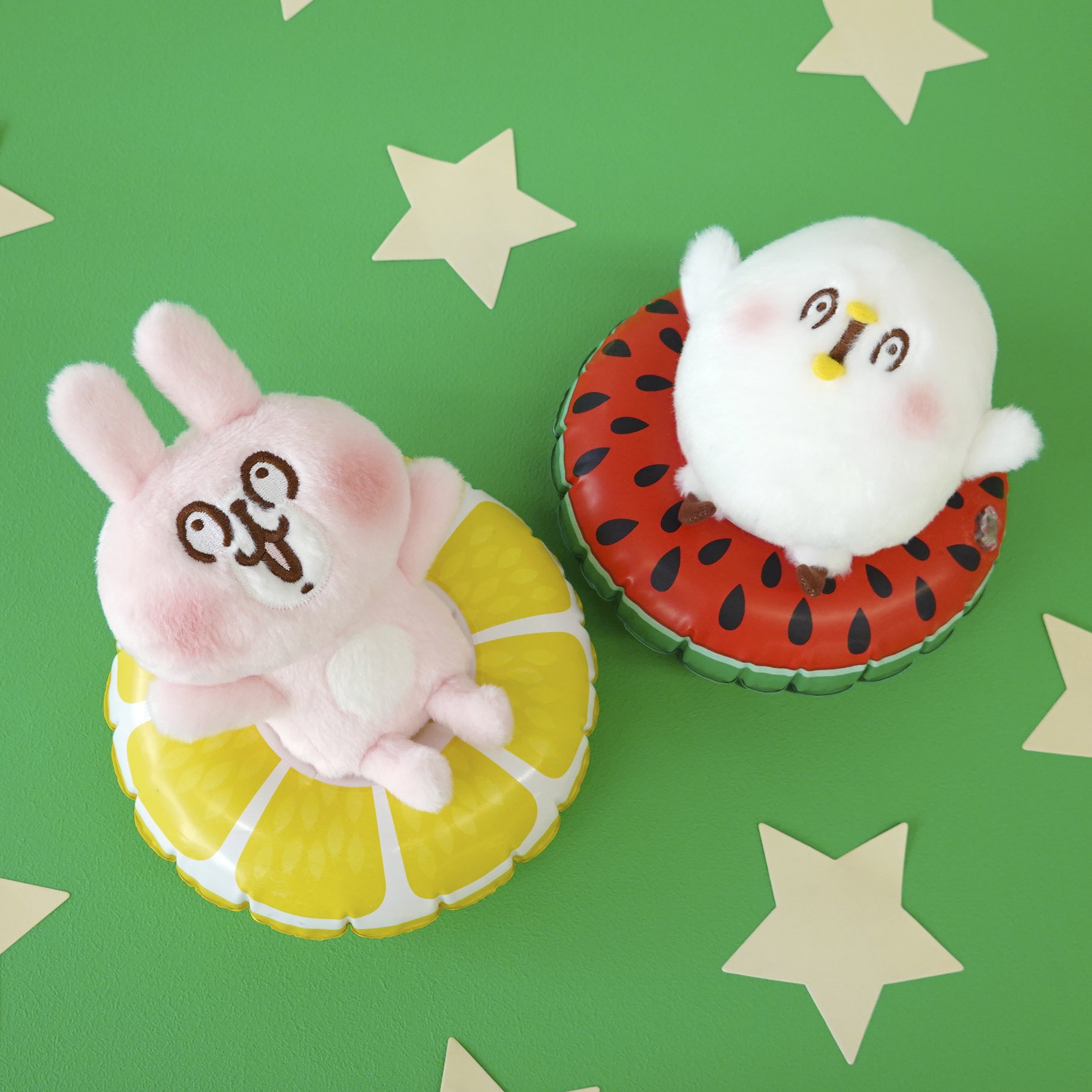 【バラ売り不可】うさぎ びっくり と ピスケ びっくり バラ売り】2個セット カナヘイの小動物 うさぎびっくりとピスケ