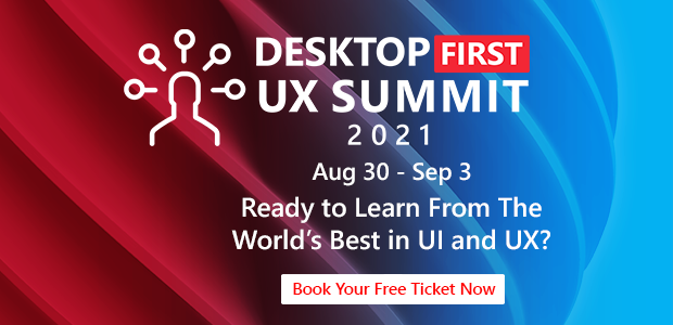 <a href="/Gnostice/">Gnostice</a> is happy to be a sponsor of the Desktop First UX Summit 2021. Book your free seat now at summit.desktopfirst.com and connect to learn about UI &amp; UX. There's good stuff for every developer #DesktopFirst <a href="/EmbarcaderoTech/">Embarcadero Tech</a> #delphi #DotNet