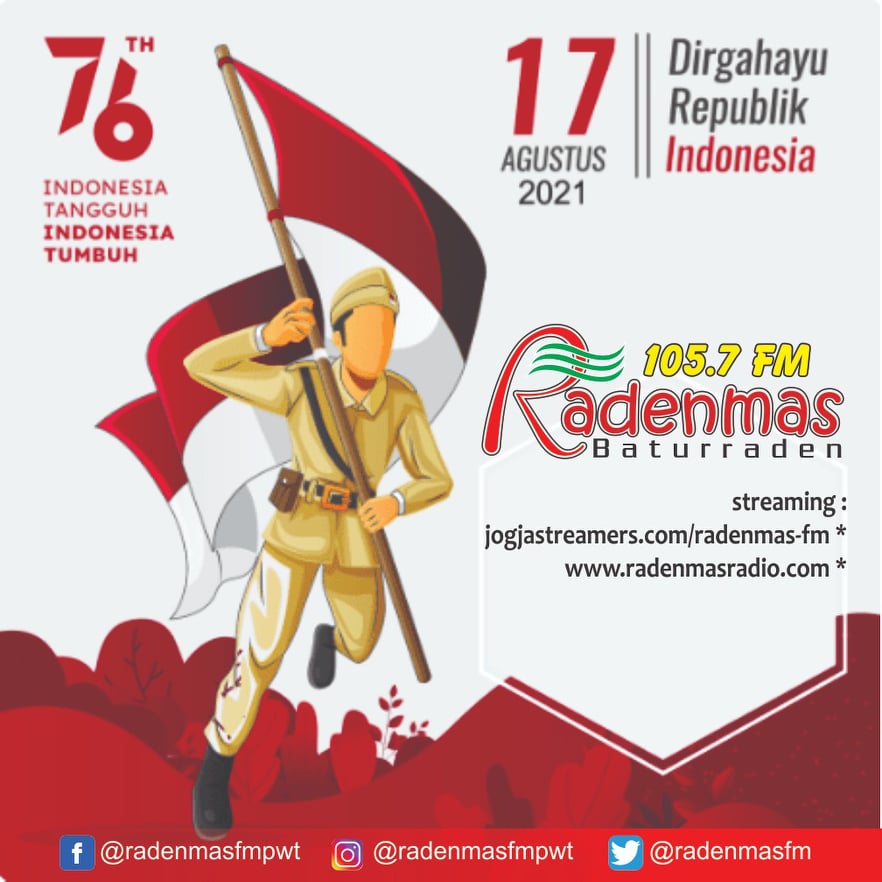RadenmasFM's tweet photo. Merdeka bukan momentum untuk berhenti berjuang, melainkan untuk menggaungkan kembali semangat berusaha. Dirgahayu negaraku, Republik Indonesia! https://t.co/M9n4XrXHAb