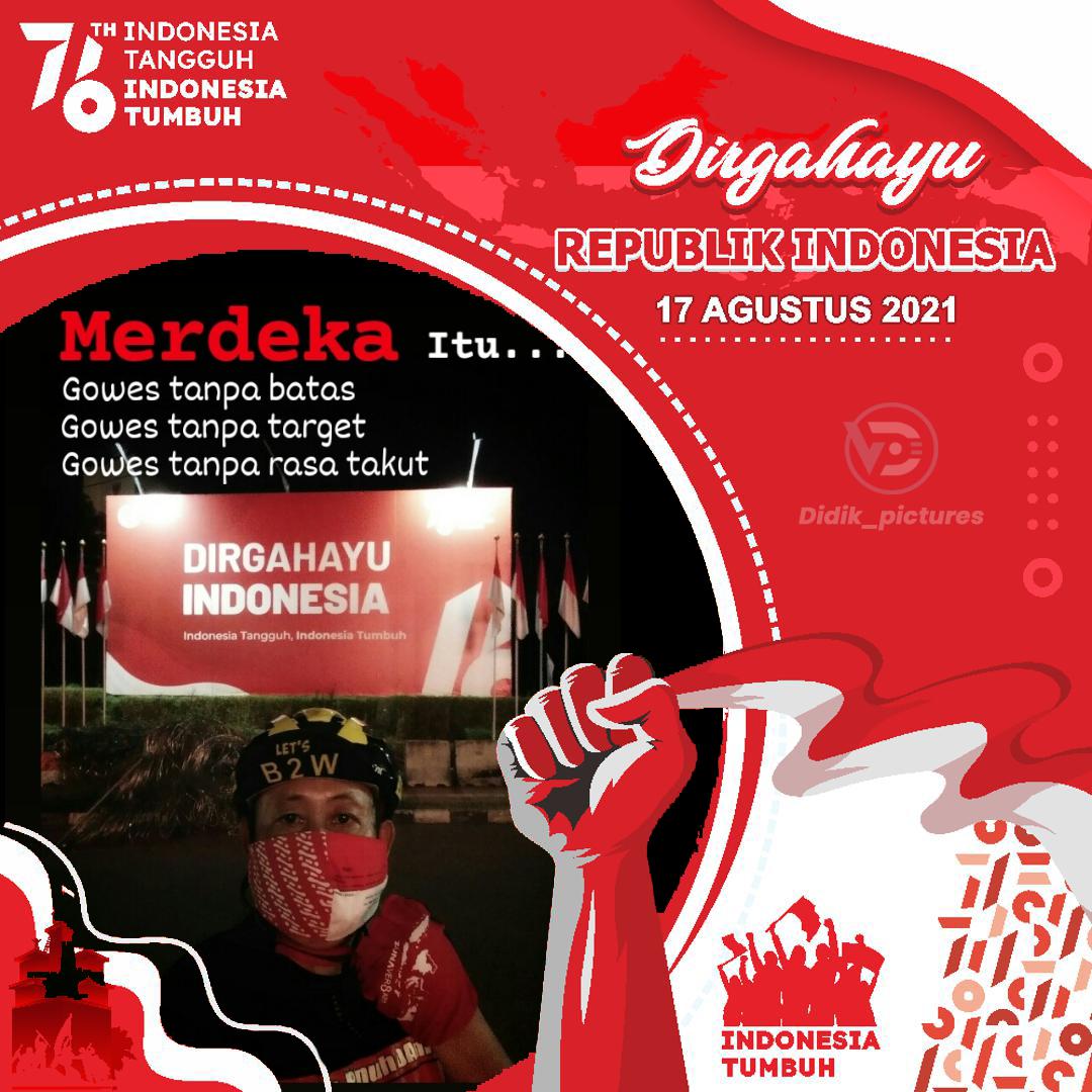Dirgahayu Republik Indonesia - 76
Semoga INDONESIA Cepat kembali SEHAT...Amin ya robbal alamin 🙏
#HUTRI76 #DirgahayuRI76 #IndonesiaTangguh