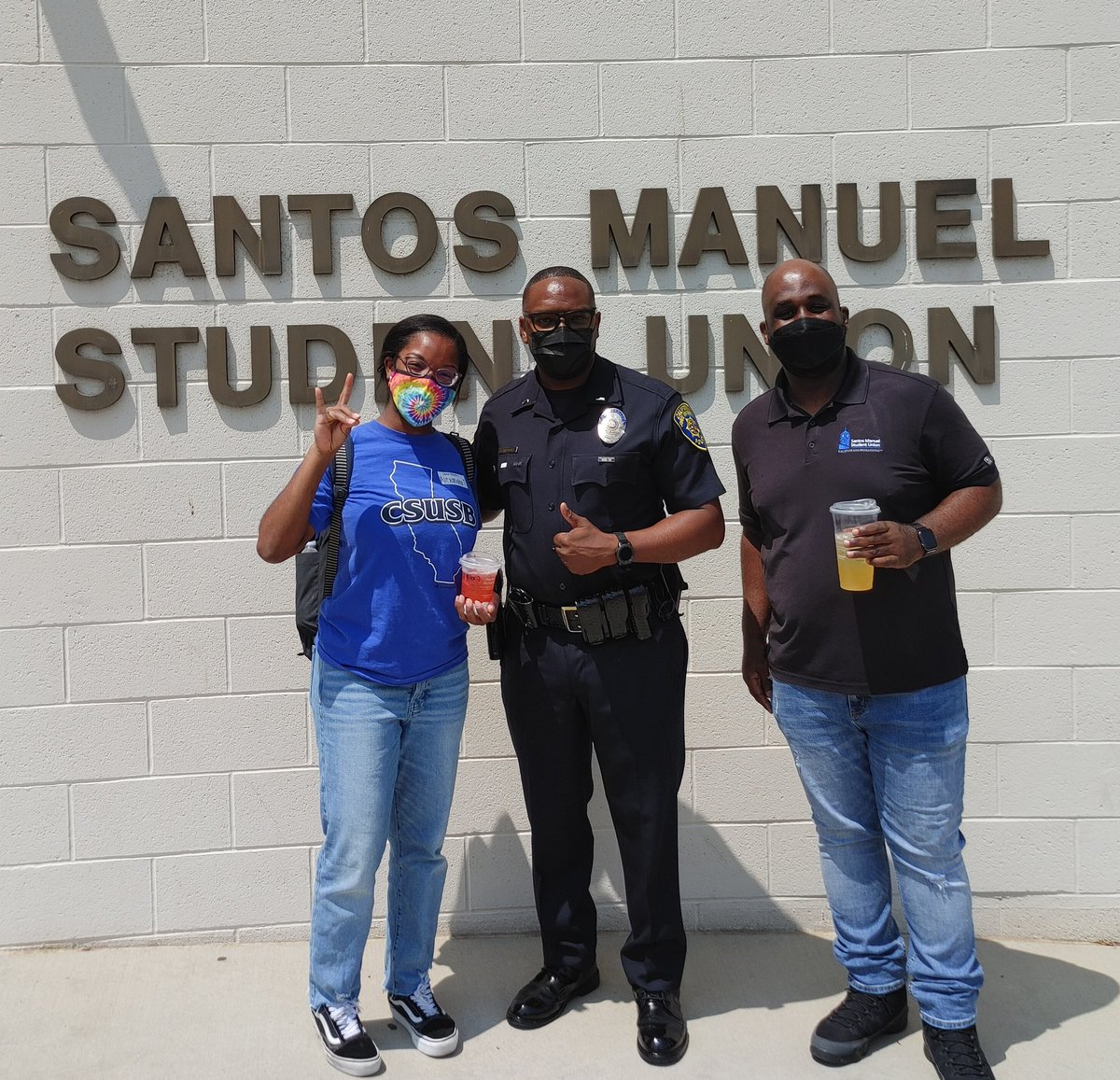 guttierez_john's tweet photo. I enjoyed meeting and engaging with Alexandria and Anthony Robertson President, of our #BSU at #CSUSB to include, #Pack1. We look forward to engaging with our students, faculty, & staff and our #PatrolTeams are equally excited.#RelationalPolicing @CSUSBNews https://t.co/Kz8n8tAs3G