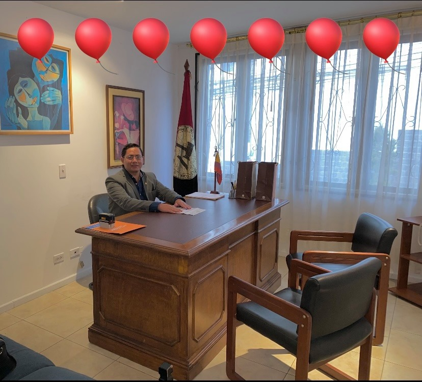 La Directiva Nacional FENAJE, las Asociaciones Judiciales Provinciales del Ecuador, expresamos nuestras felicitaciones a nuestro Presidente Nacional de Fenaje - Ab. Frank Roldán (<a href="/frankroldanp/">𝐅𝐫𝐚𝐧𝐤 𝐑𝐨𝐥𝐝𝐚𝐧 🇪🇨</a>), hoy en su CUMPLEAÑOS. 

Le Deseamos un feliz día y Bendiciones Presidente