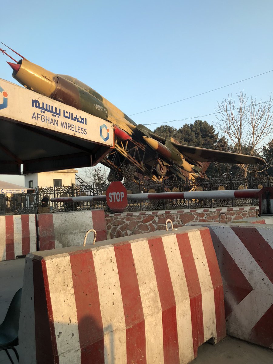 Evidence on the streets of Kabul of previous occupations in Afghanistan. This is the latest ignominious withdrawal, as a darkness descends over that poor country - so sad.