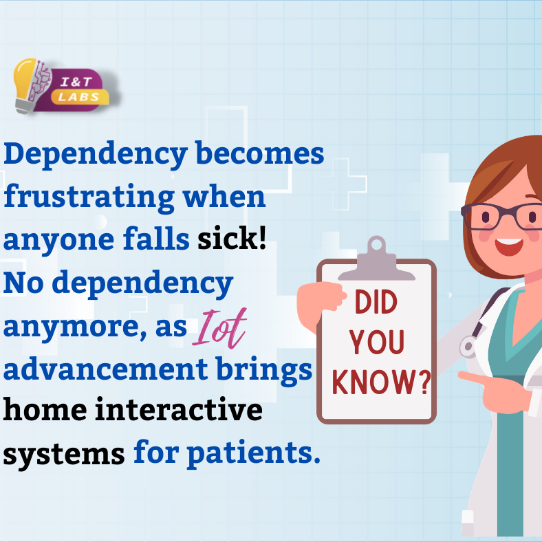 i_tlabs's tweet photo. Did you know? Our health monitoring can be linked with automation! There is no dependency even if we fall sick! How our health will be monitored? https://t.co/hhcyDTTlpb
#iot #iottechnology #iothealthcare #facts #DidYouKnow #didyouknowfacts #innovation #PatientMonitoring #iot2021 https://t.co/yOEAfQ96g3
