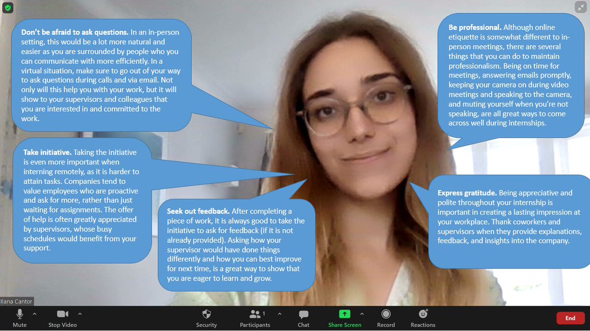 Asserson has been busy welcoming interns to our firm, despite travel restrictions between the UK and Israel. We asked some of our recent vacation-schemers to put pen some top-tips for future applicants. Here are Ilana Cantor's

#virtualinterning #zoommeetings #lawfirm #covid-19