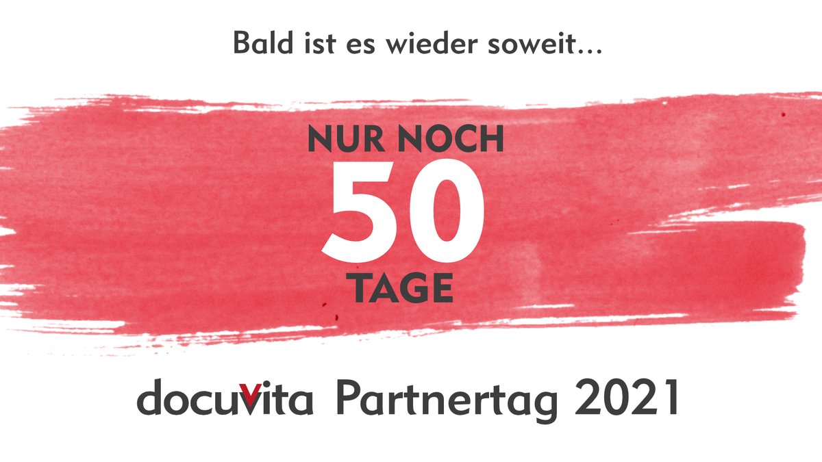 docuvita_DMS's tweet photo. "Wer will noch mal, wer hat noch nicht?" – der Countdown läuft: In 50 Tagen ist es soweit und der @docuvita_DMS Partnertag öffnet am 24. September im @pentahotels Eisenach seine Türen.
Mehr Infos und Anmeldung unter: https://t.co/ZbpousOVDx #partnertag #dms #docuvita #eisenach https://t.co/oHthVWs6ZC